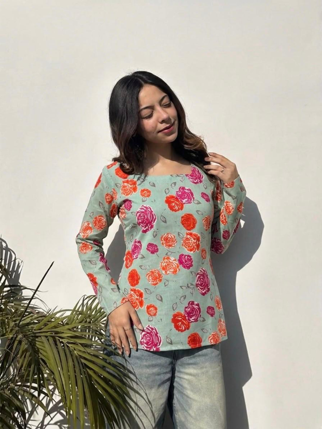 Floral Printed Top