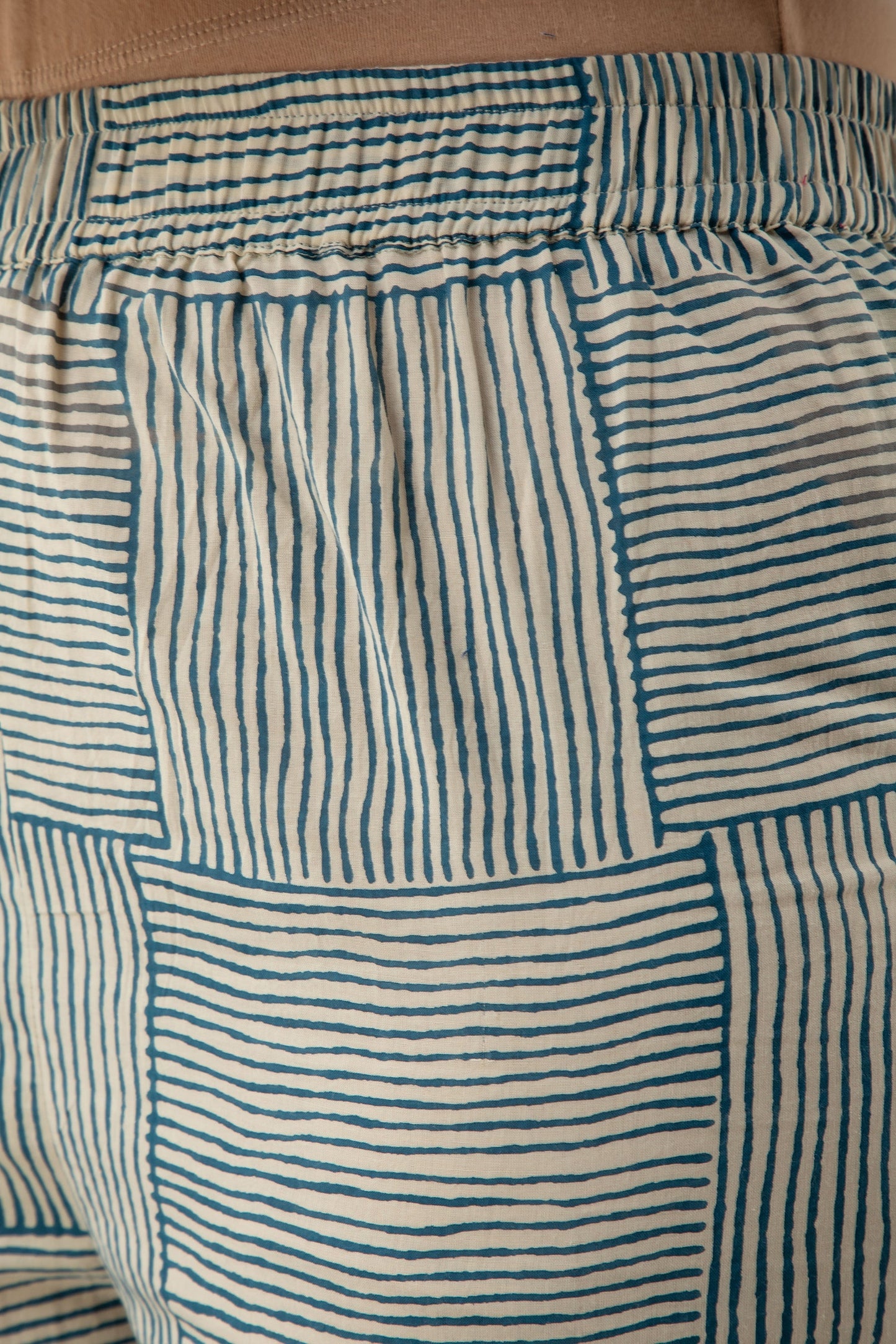 Printed Straight Calf Length 3/4 Sleeves Round Neck Cotton Kurta Dupatta Bottom Set (Preorder)