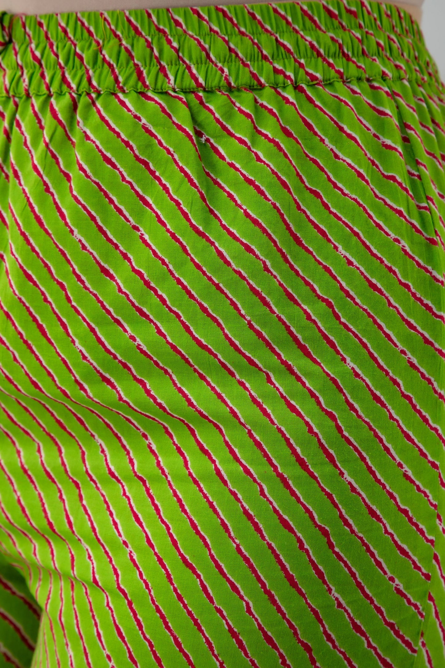 Printed Straight Calf Length 3/4 Sleeves Round Neck Cotton Kurta Dupatta Bottom Set (Preorder)