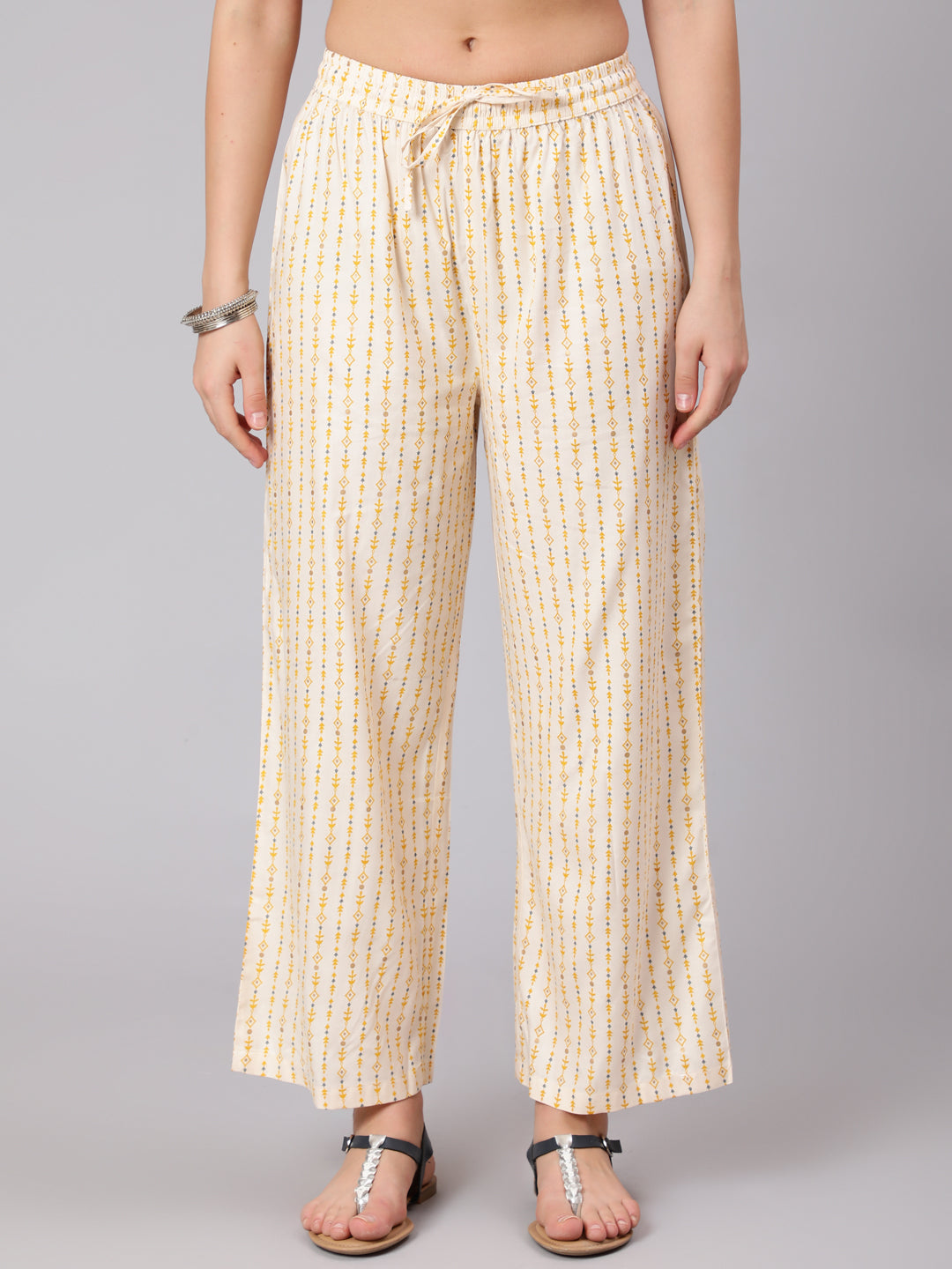 Rayon Calf Length Printed Flared 3/4 Sleeve Round Neck Set (Preorder)