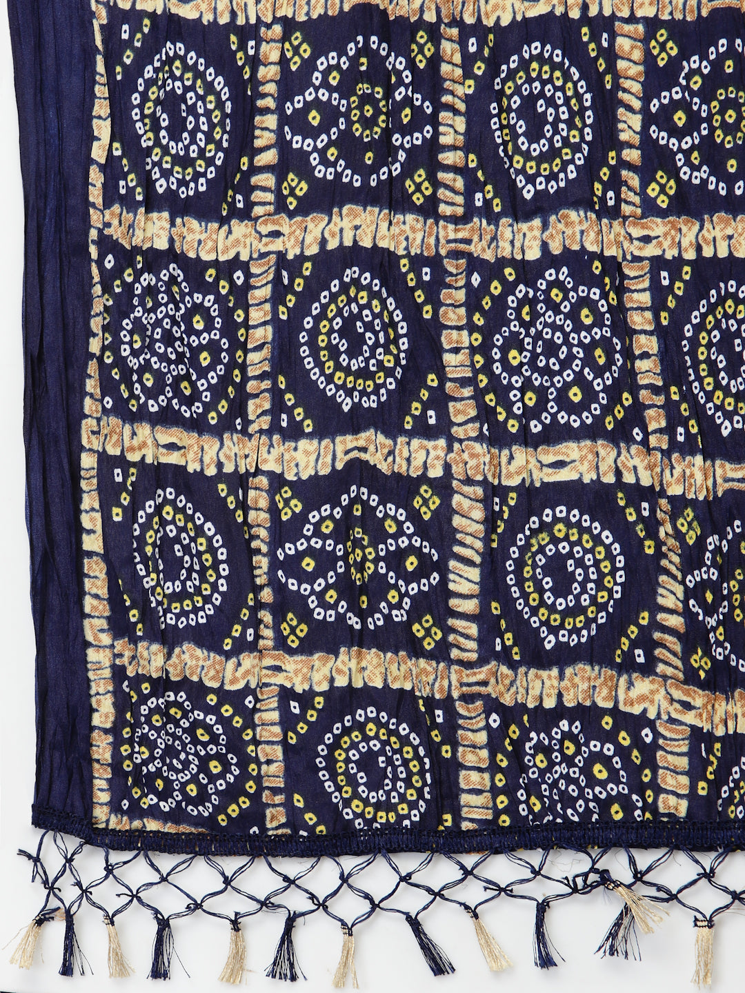 Bandhani Print Silk Blend Dupatta