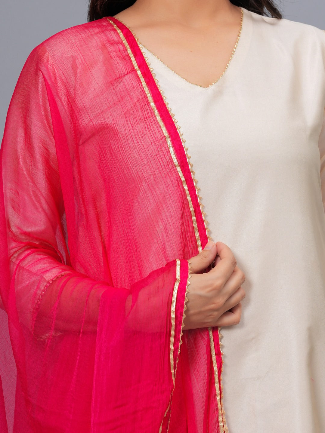 Solid Nazmeen Dupatta (Pre-Order)
