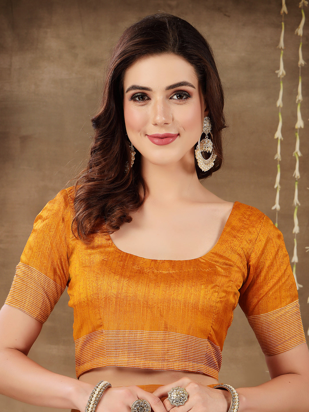 Digital Print Cotton Blend Saree
