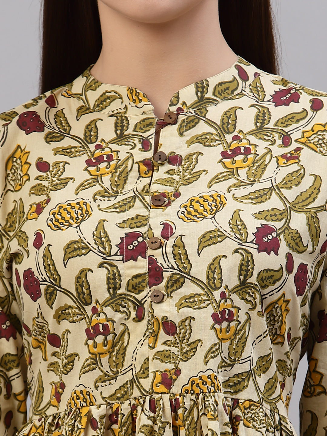 Floral Printed Cotton Top (Pre-Order)