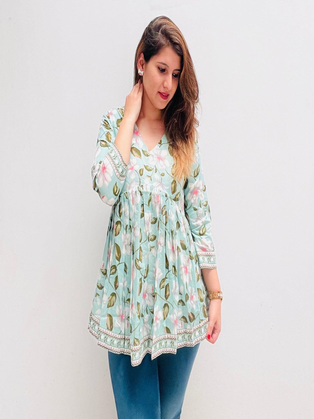 Cotton Printed Top
