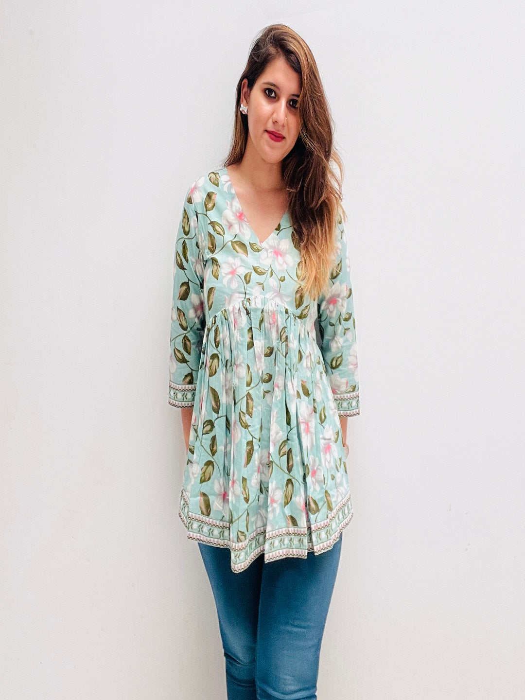 Cotton Printed Top