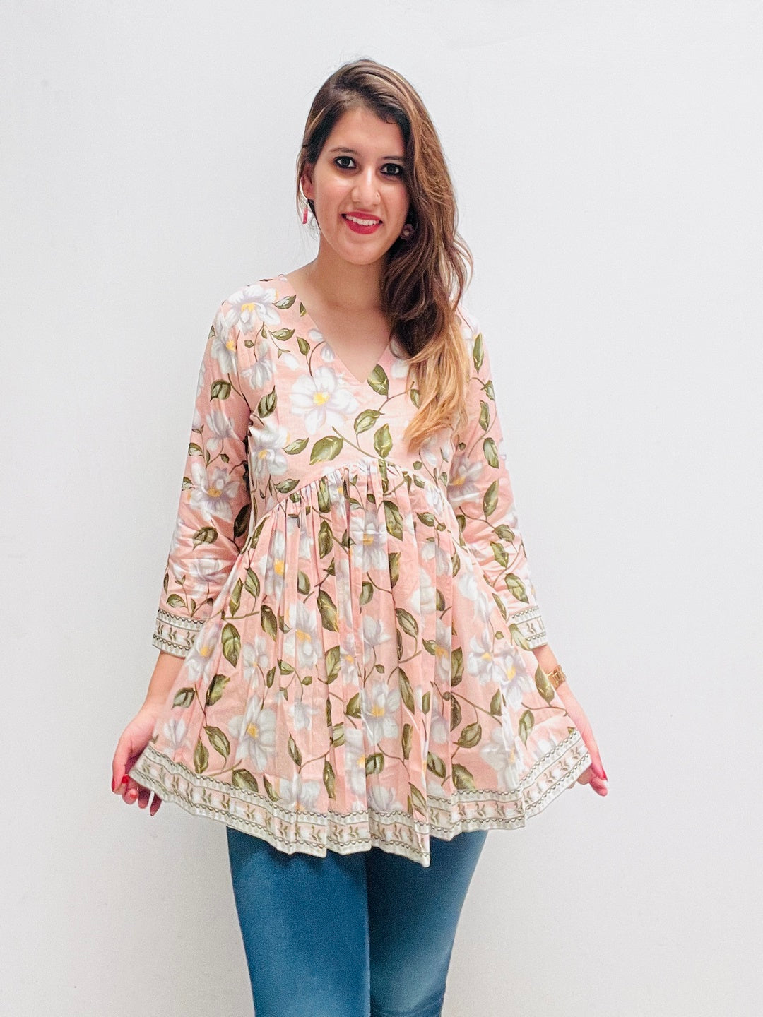 Cotton Printed Top