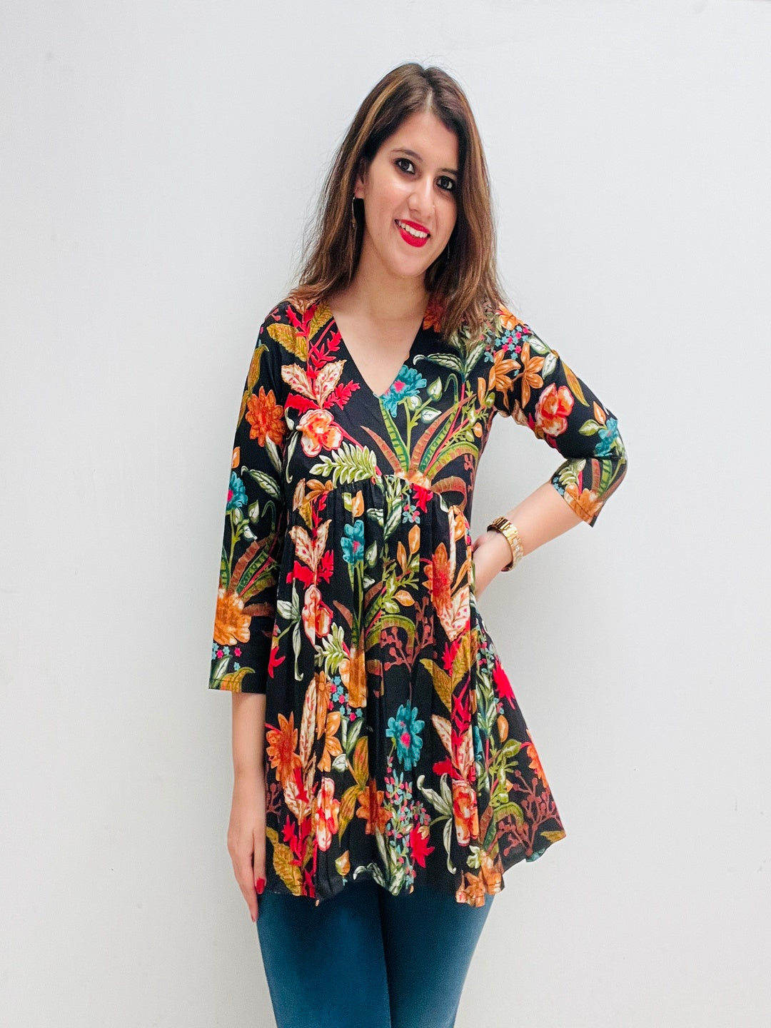Cotton Printed Top