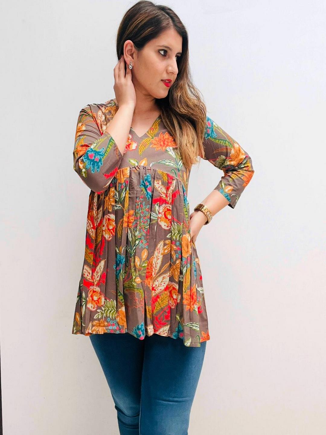 Cotton Printed Top