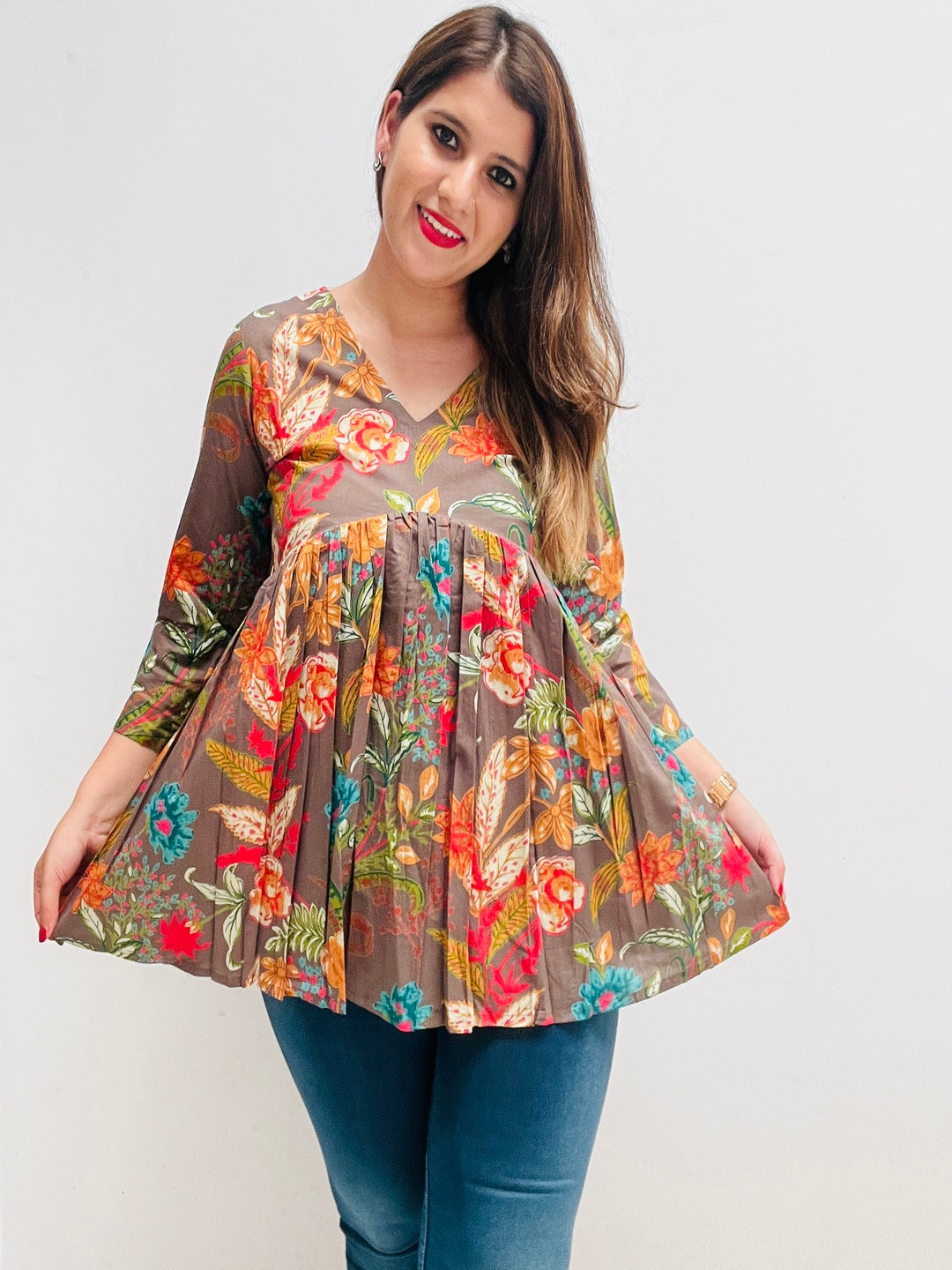Cotton Printed Top