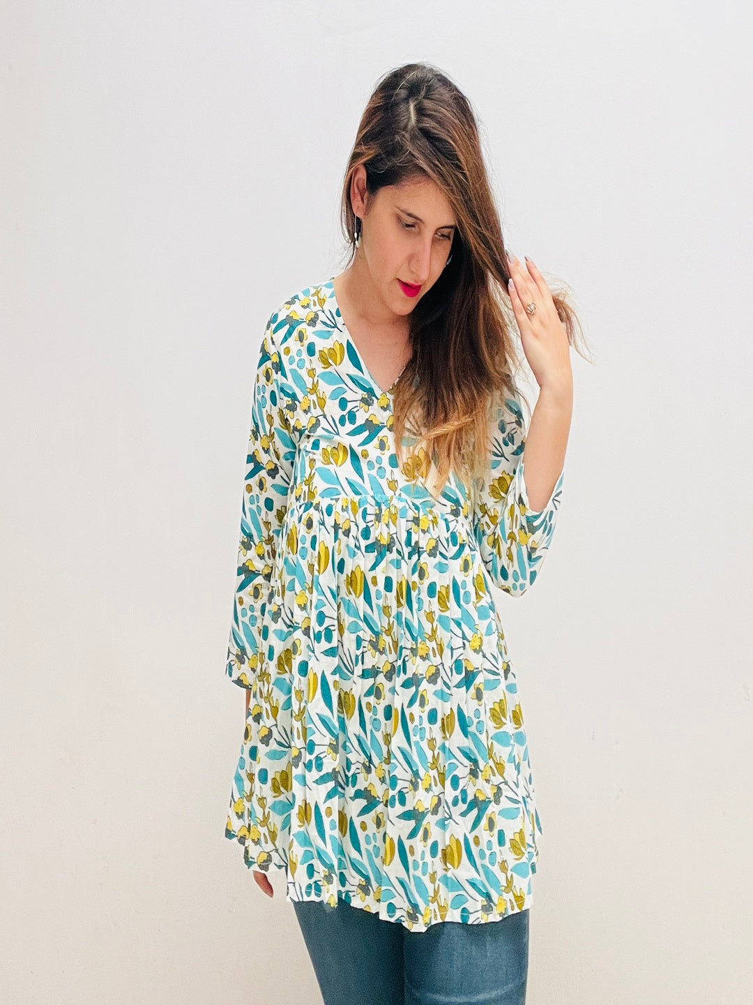 Cotton Printed Top