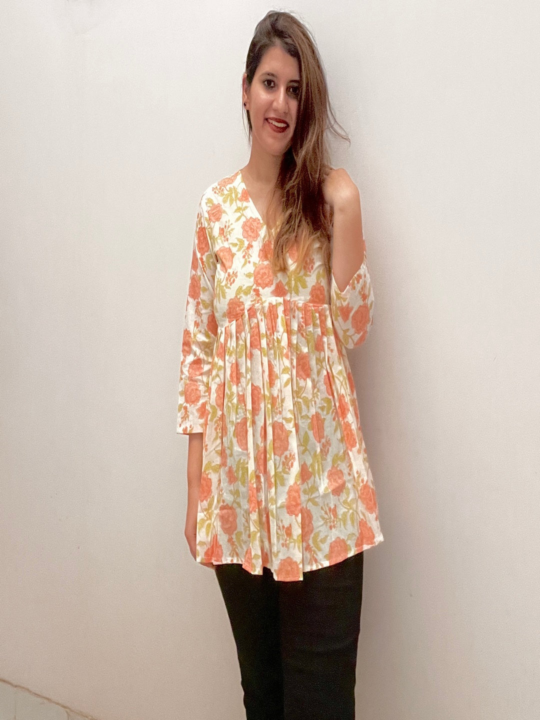 Cotton Printed Top