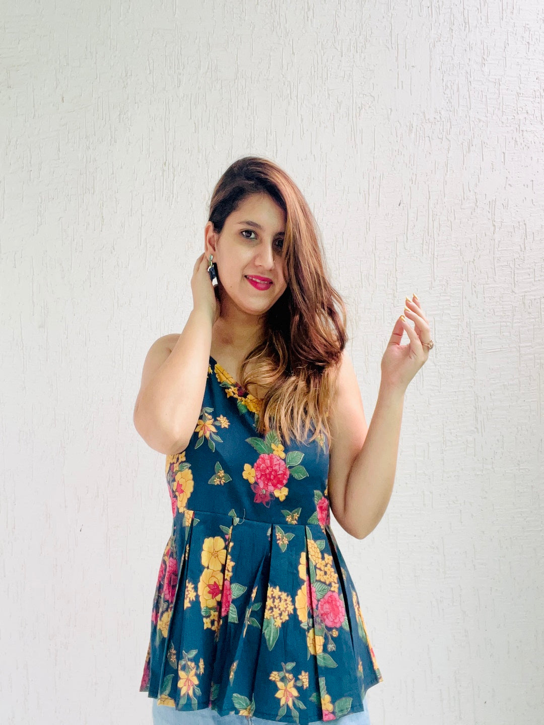 Cotton Printed Top