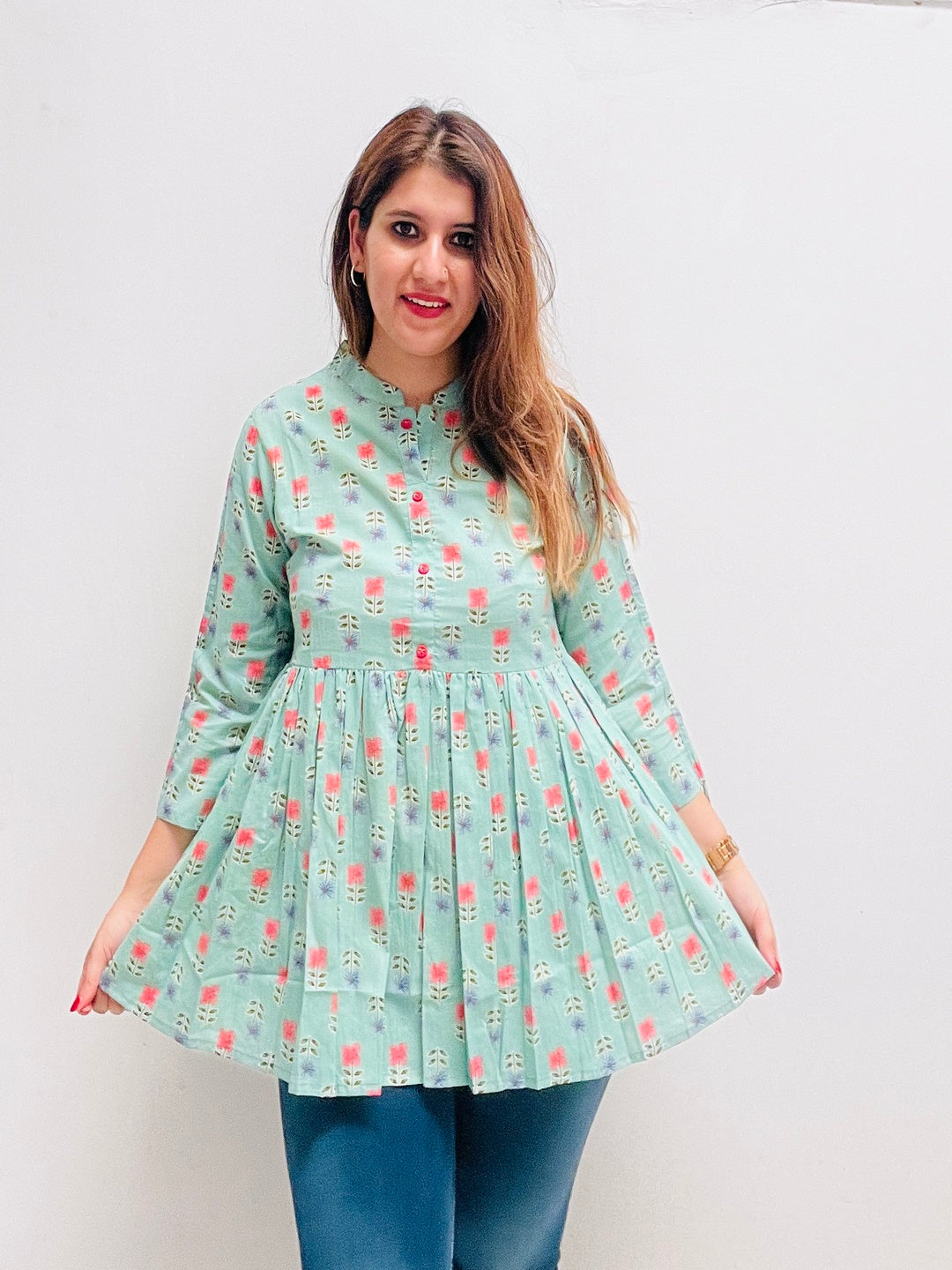 Cotton Printed Top