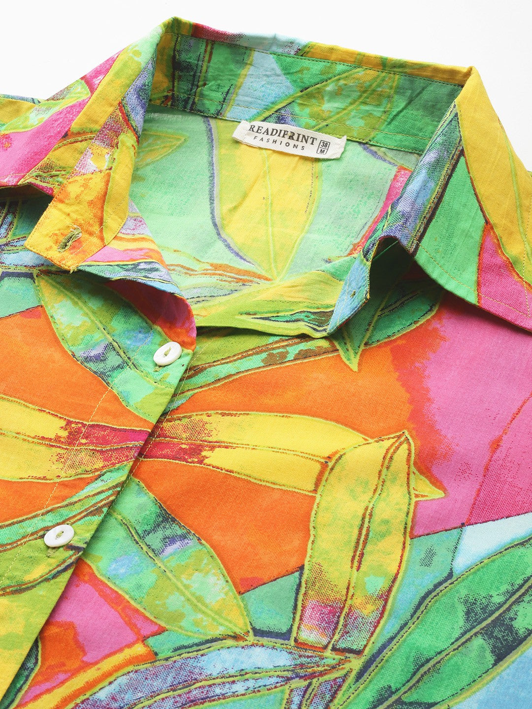Straight Style Cotton Fabric Multi Color Co-Ord Set