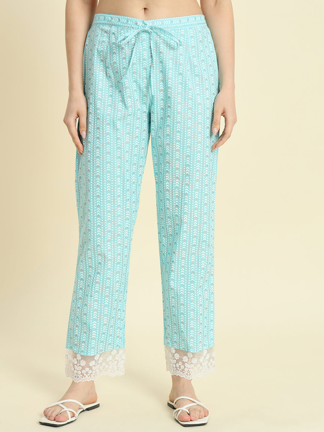 Cotton Printed Anarkali Kurta Set