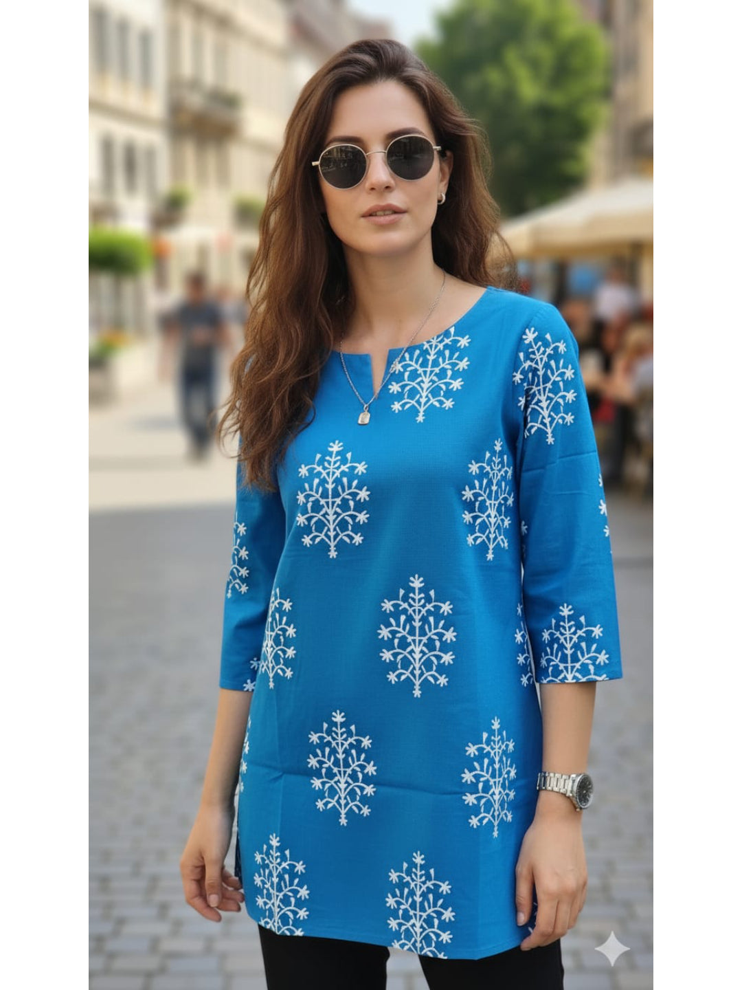 Cotton Straight Kurti