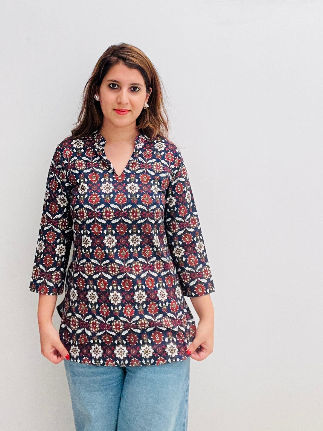 Cotton Printed Top