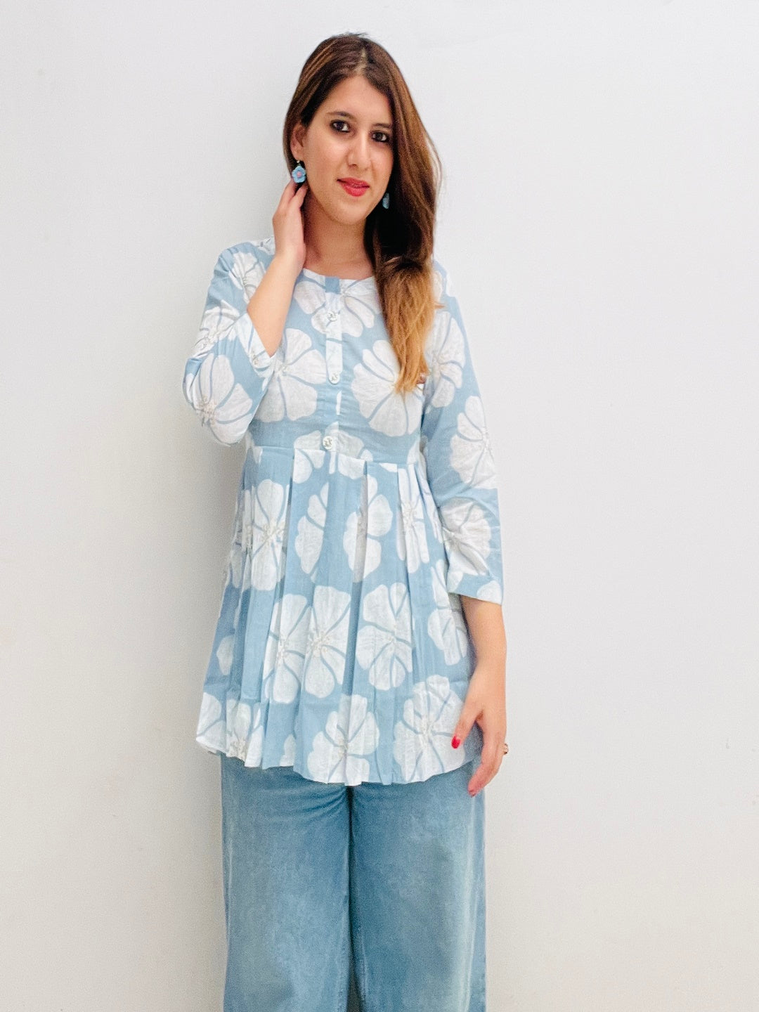 Cotton Printed Top