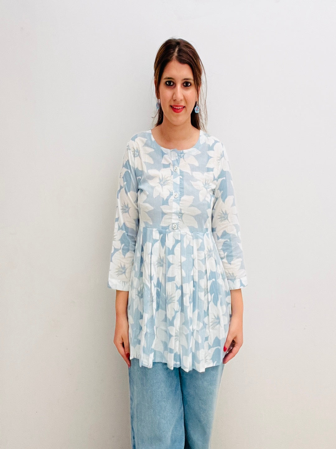 Cotton Printed Top