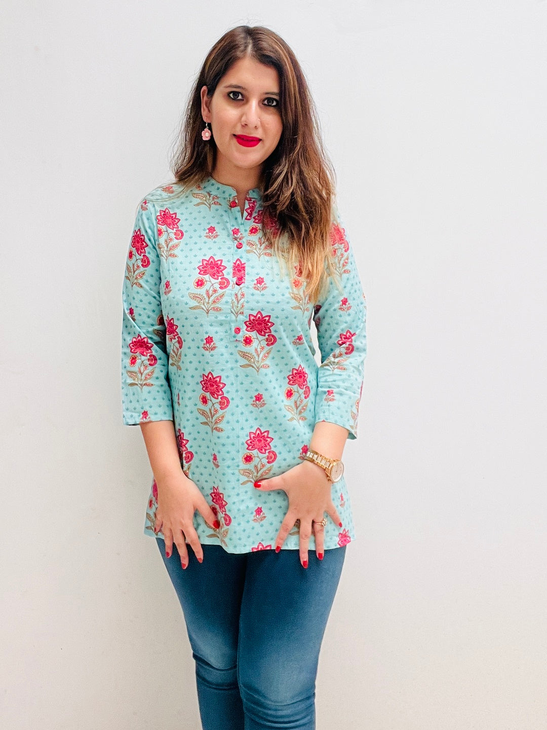 Cotton Printed Top