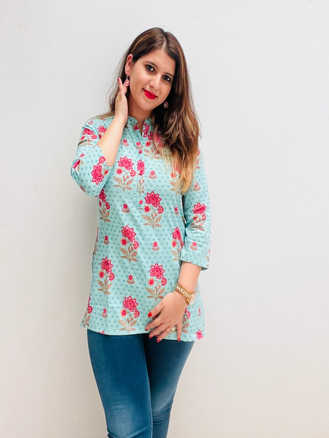 Cotton Printed Top