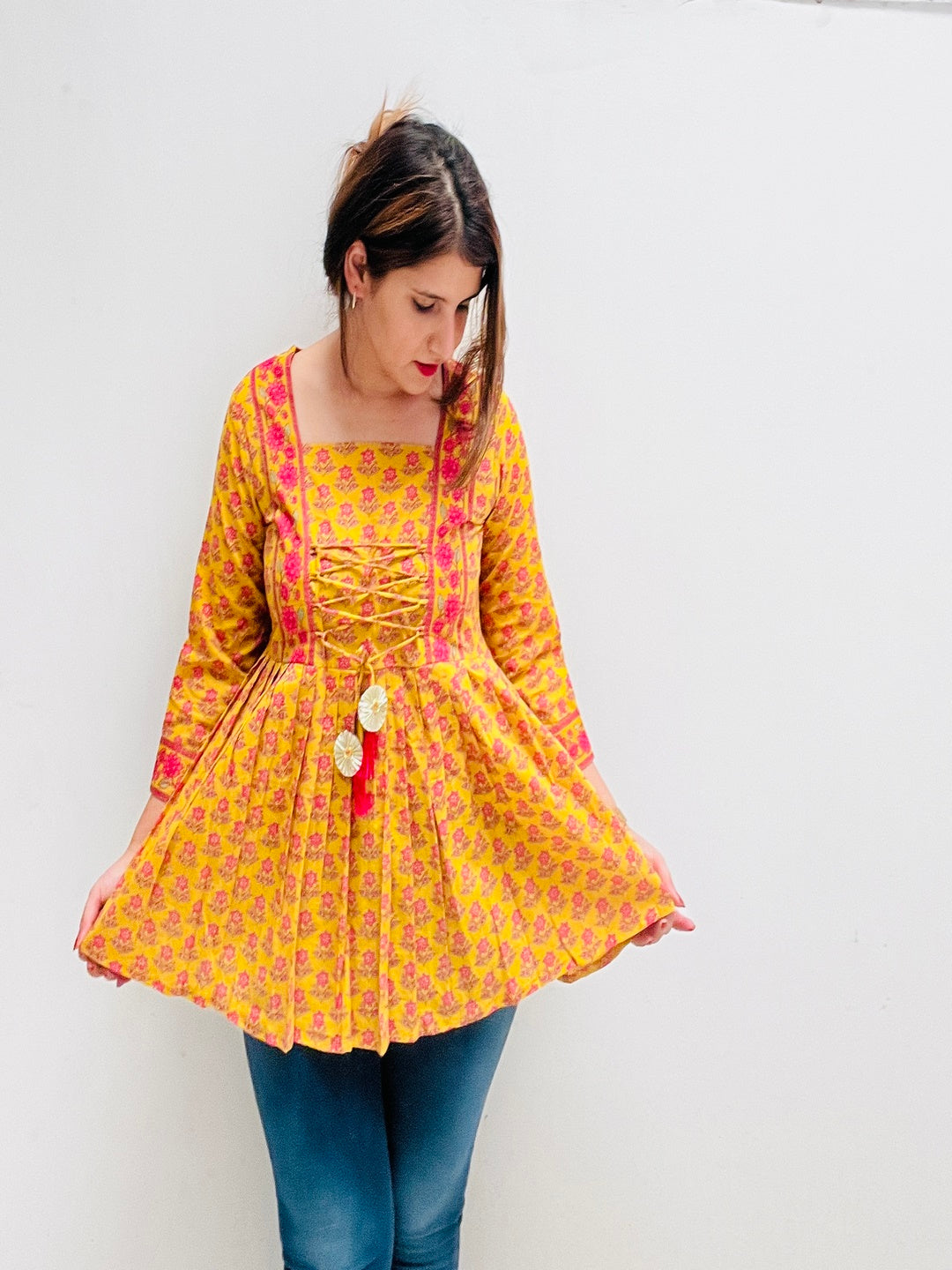 Cotton Printed Top