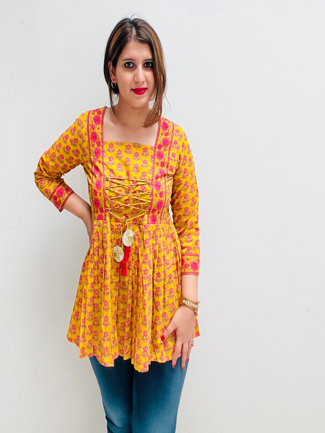 Cotton Printed Top