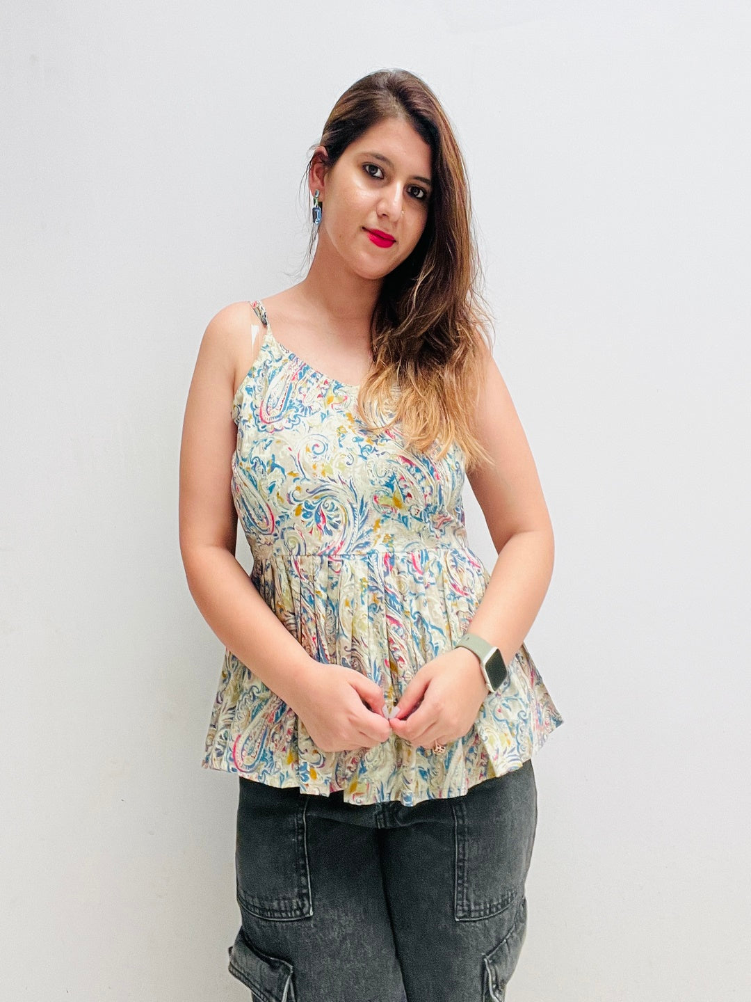 Cotton Printed Top