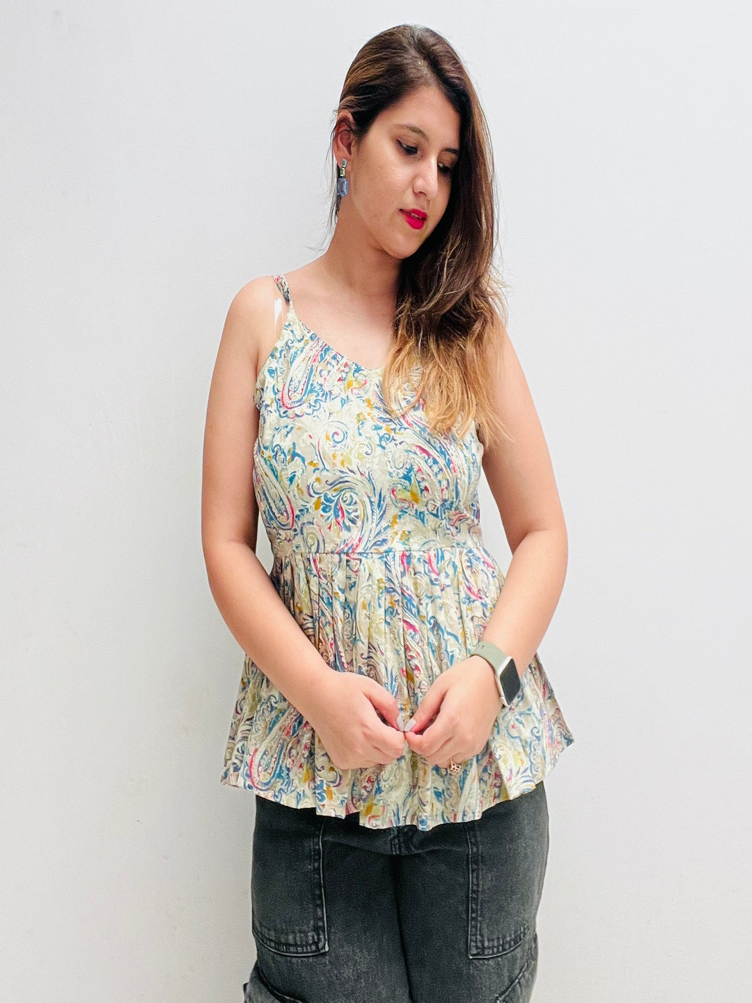 Cotton Printed Top