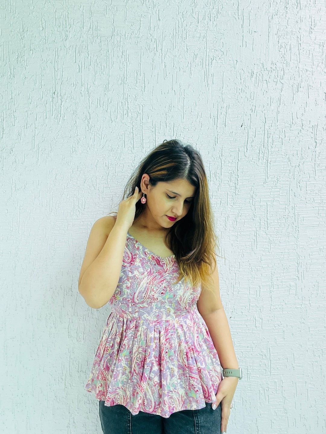 Cotton Printed Top
