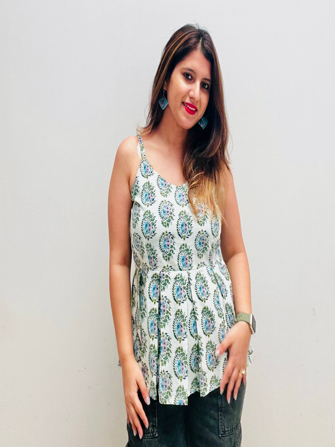 Cotton Printed Top