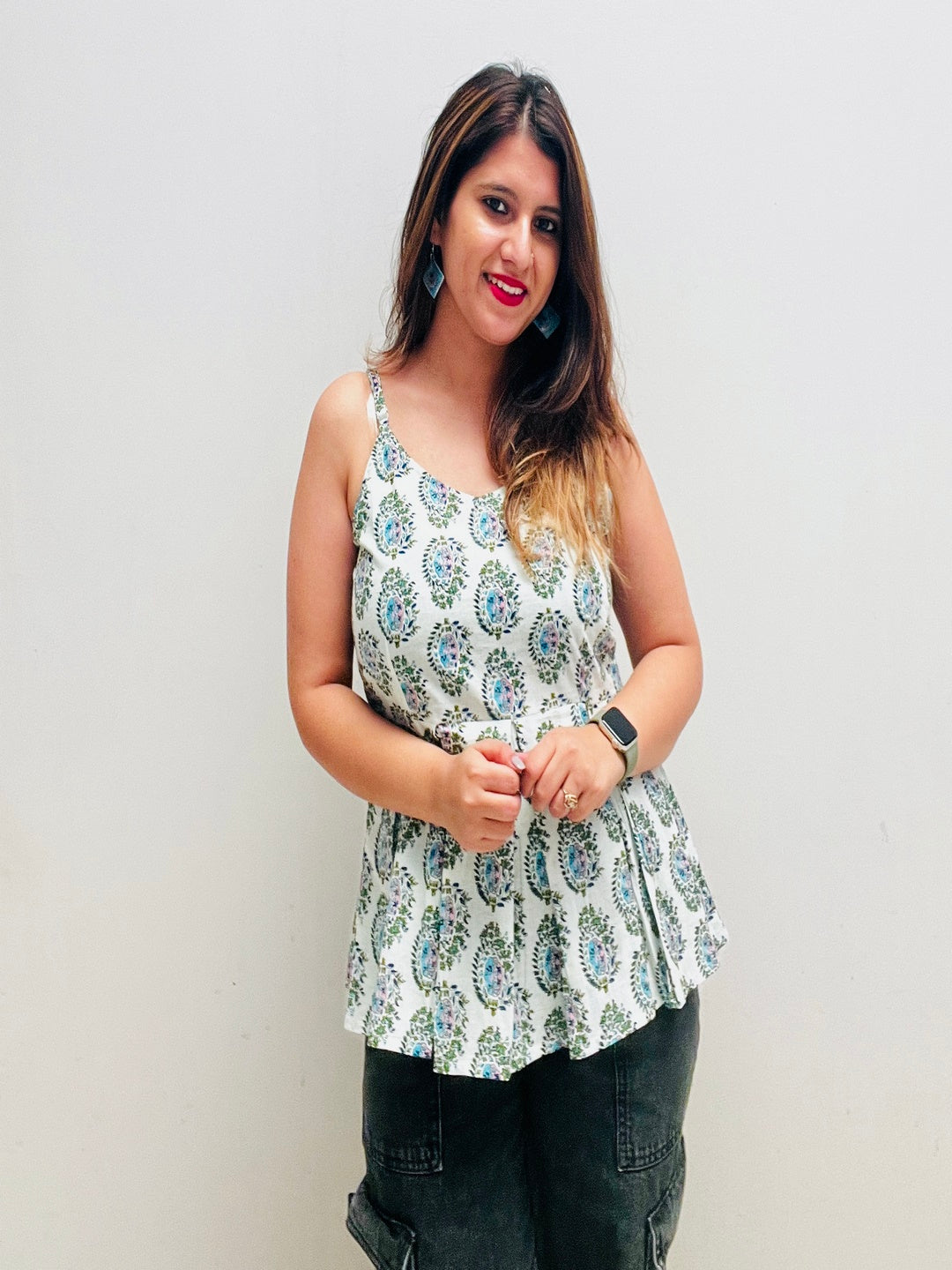 Cotton Printed Top