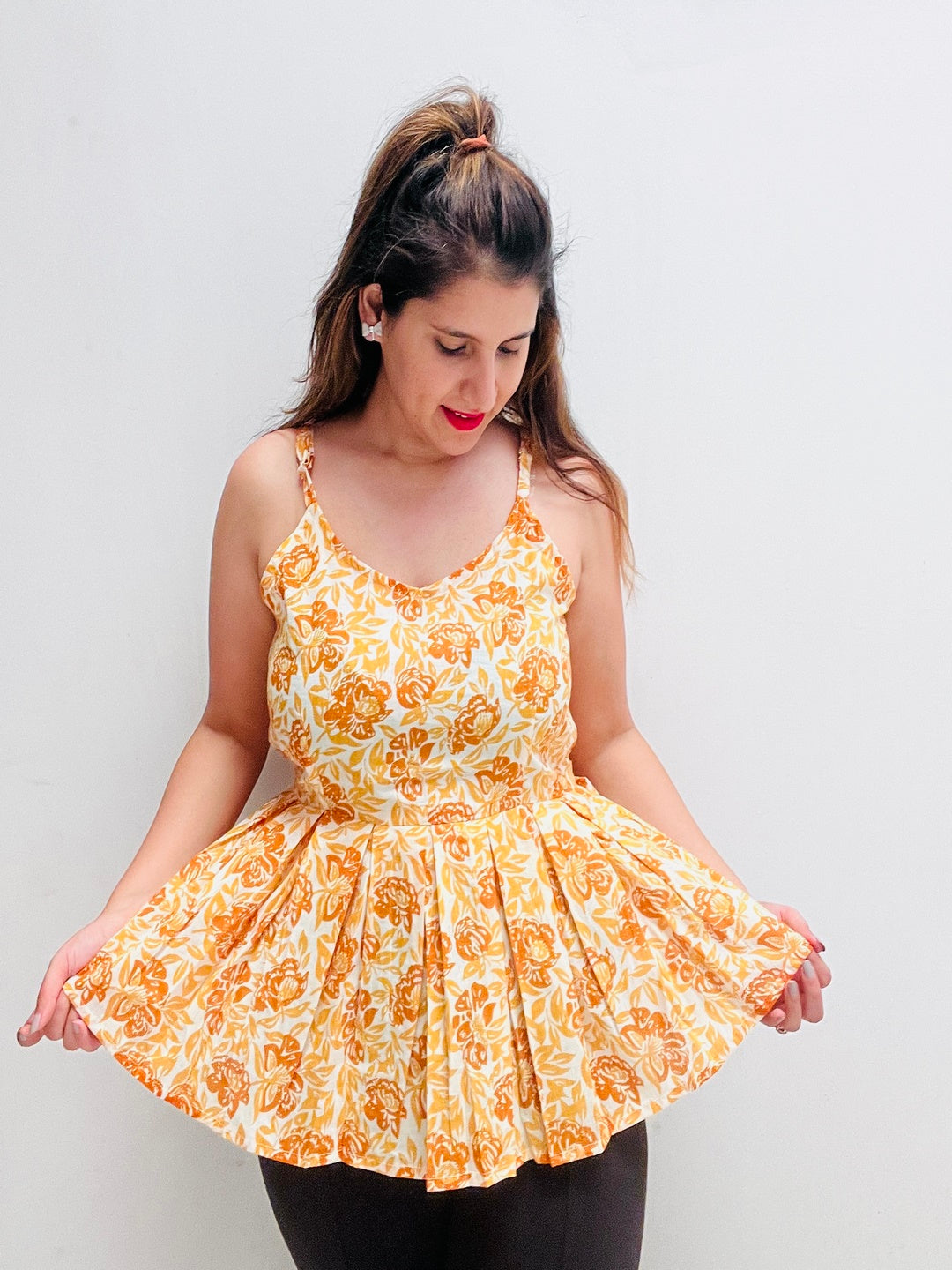 Cotton Printed Top