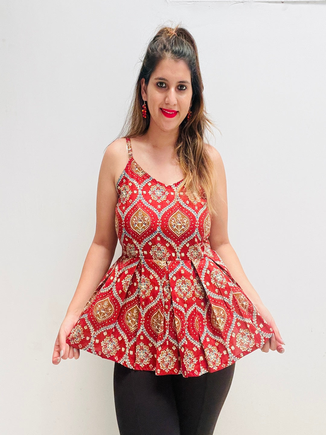 Cotton Printed Top