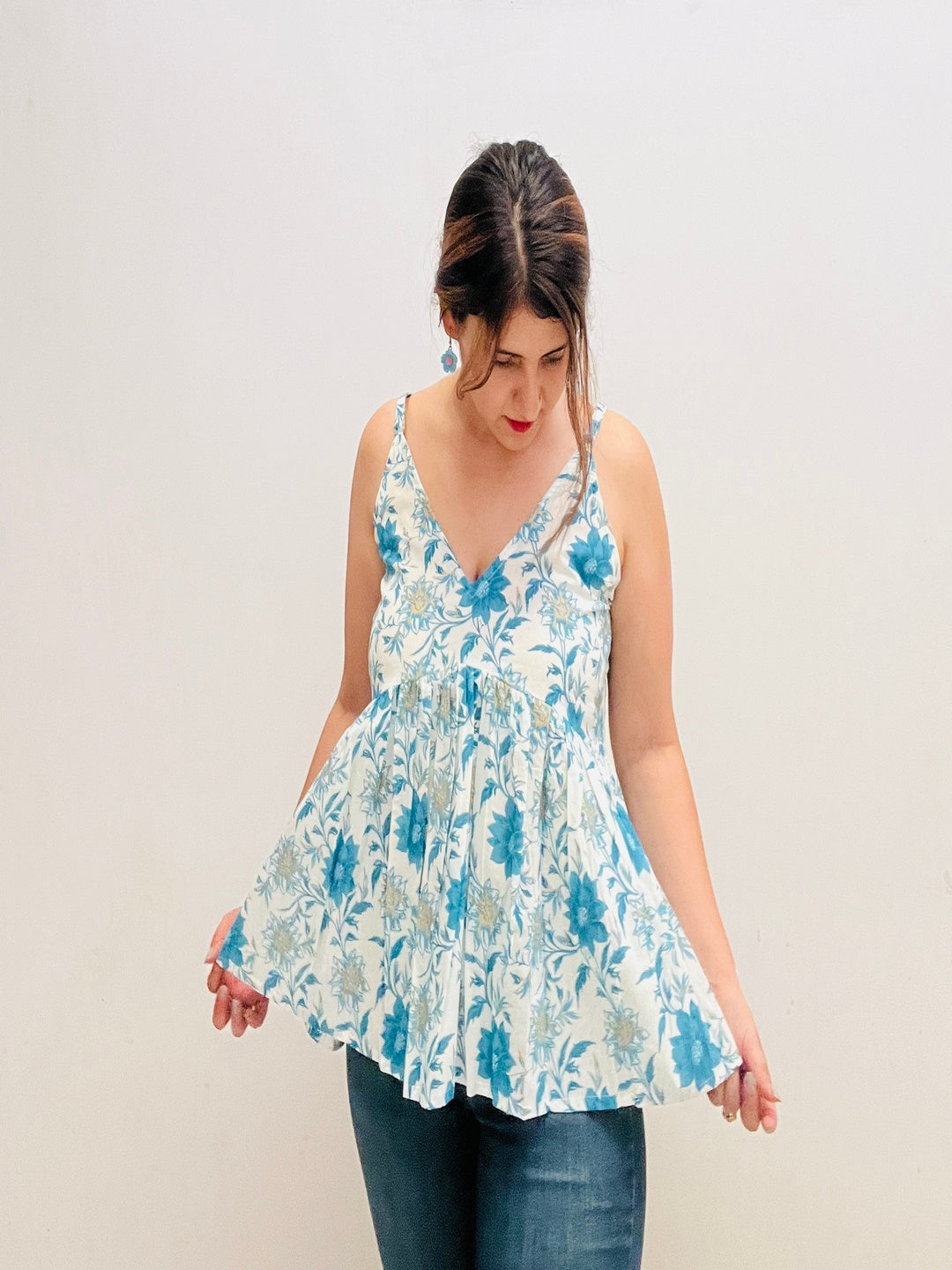 Cotton Printed Top