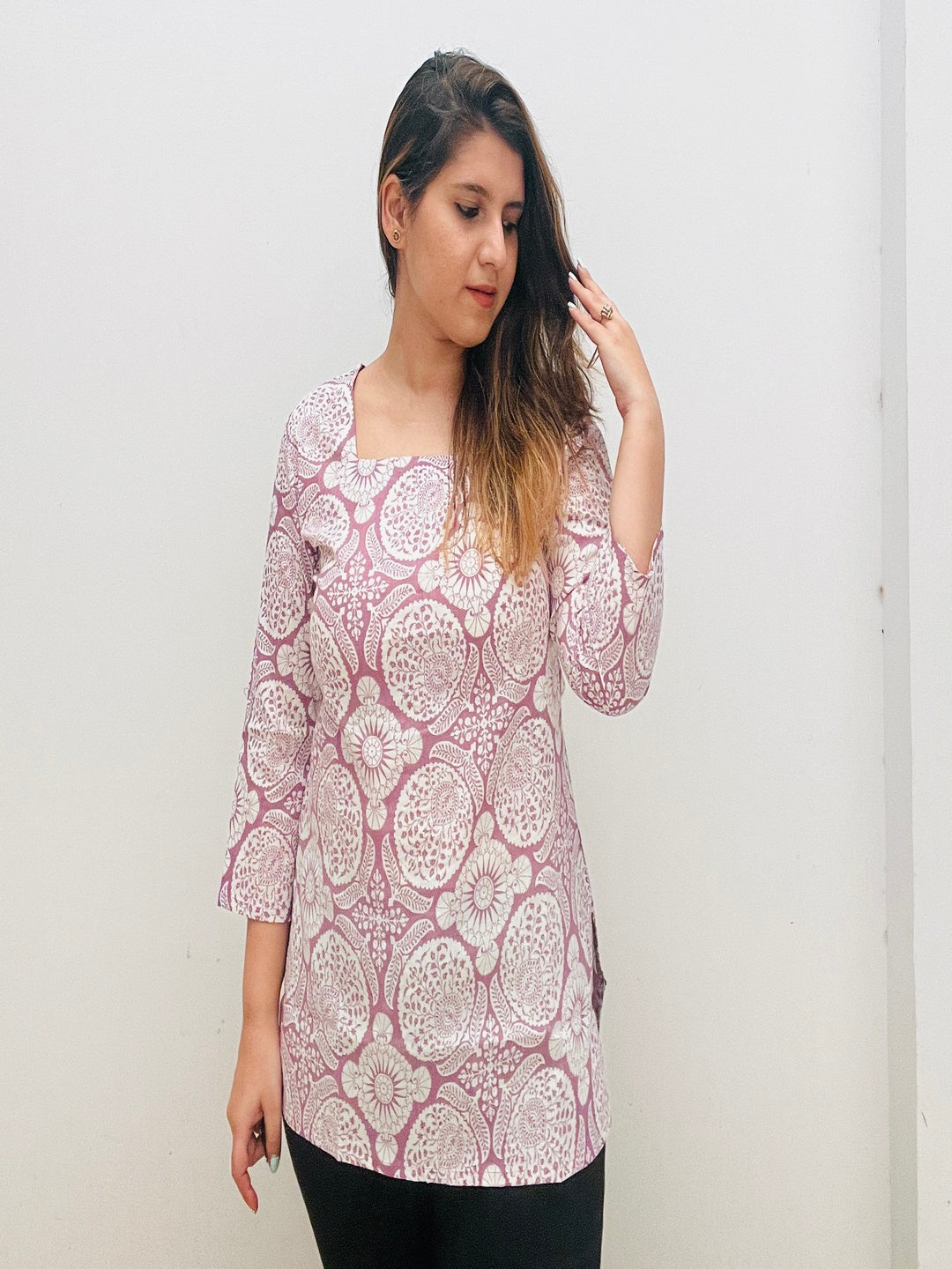 Cotton Printed Top