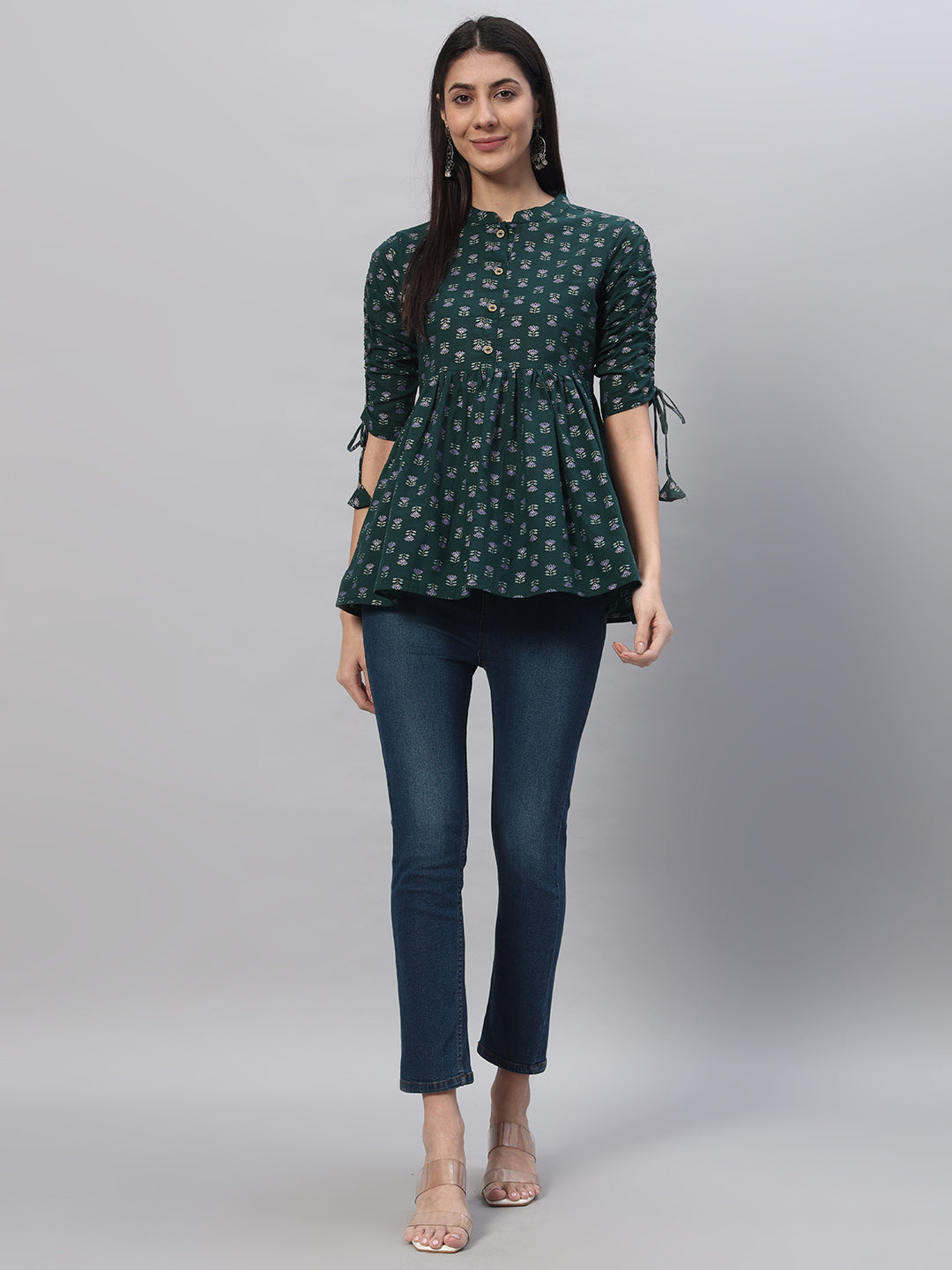 Cotton Printed Regular Top