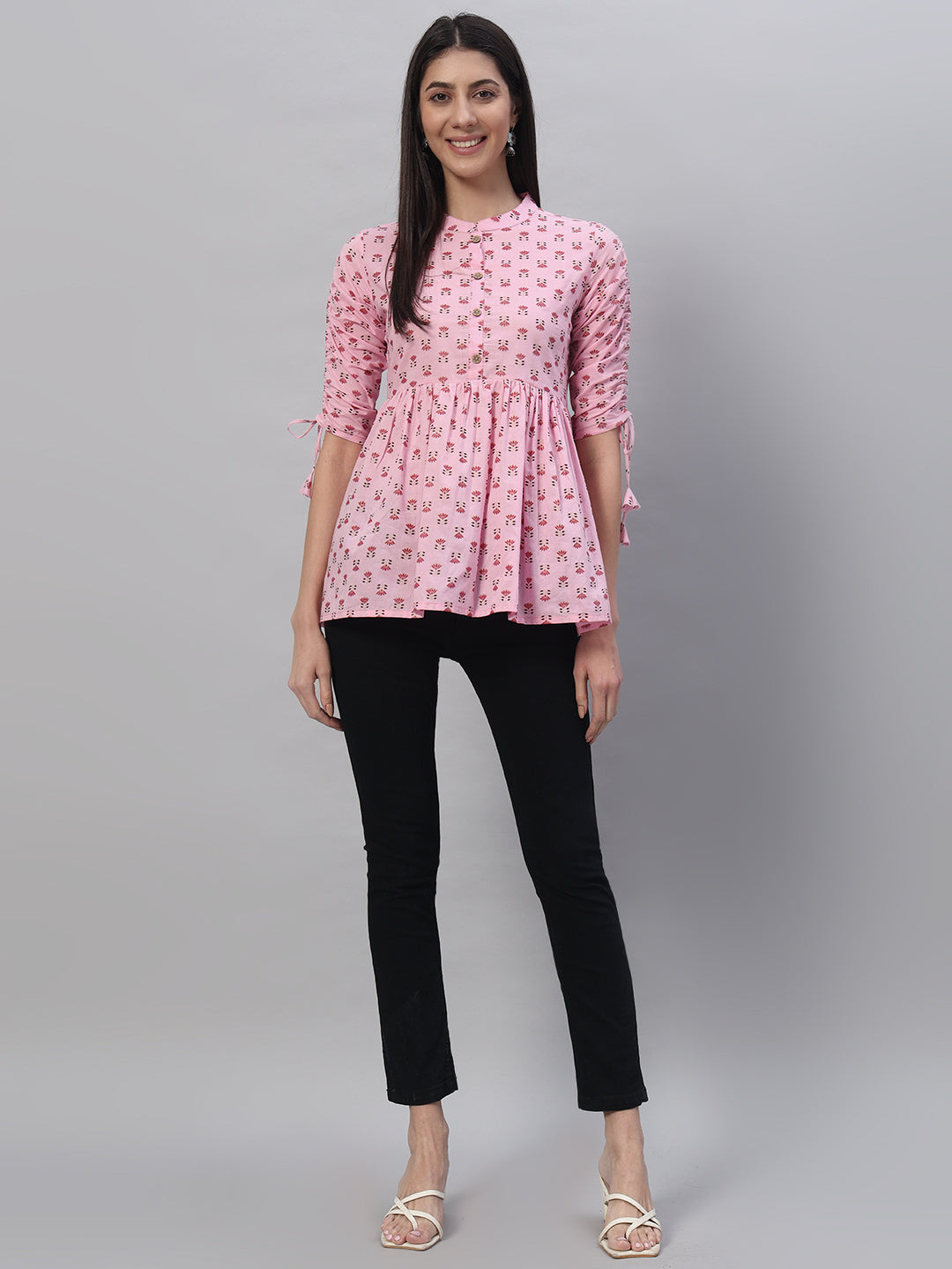 Cotton Printed Regular Top