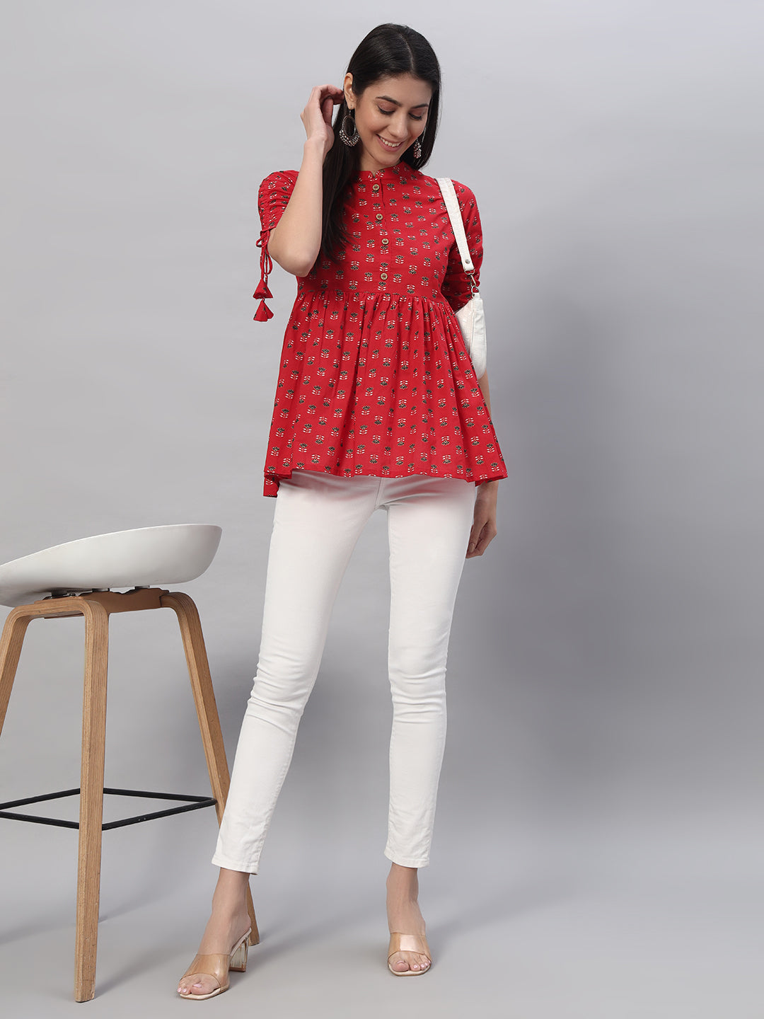 Cotton Printed Regular Top