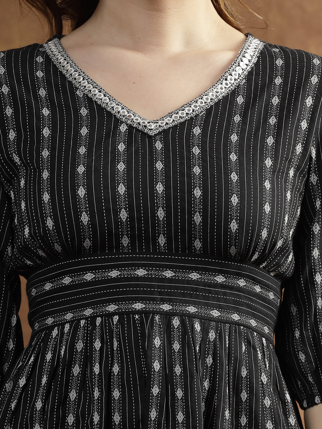 Woven Design Cotton Co-Ord Set