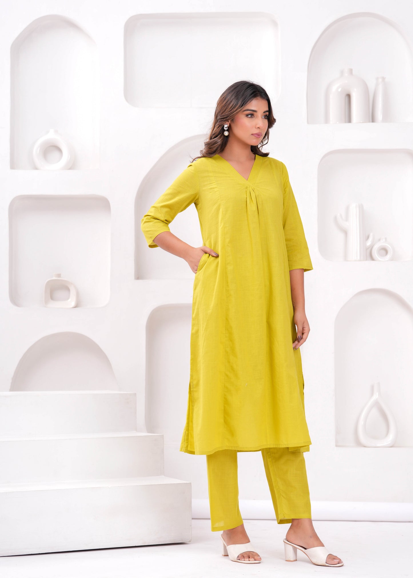 Solid Pure Cotton Cord Set