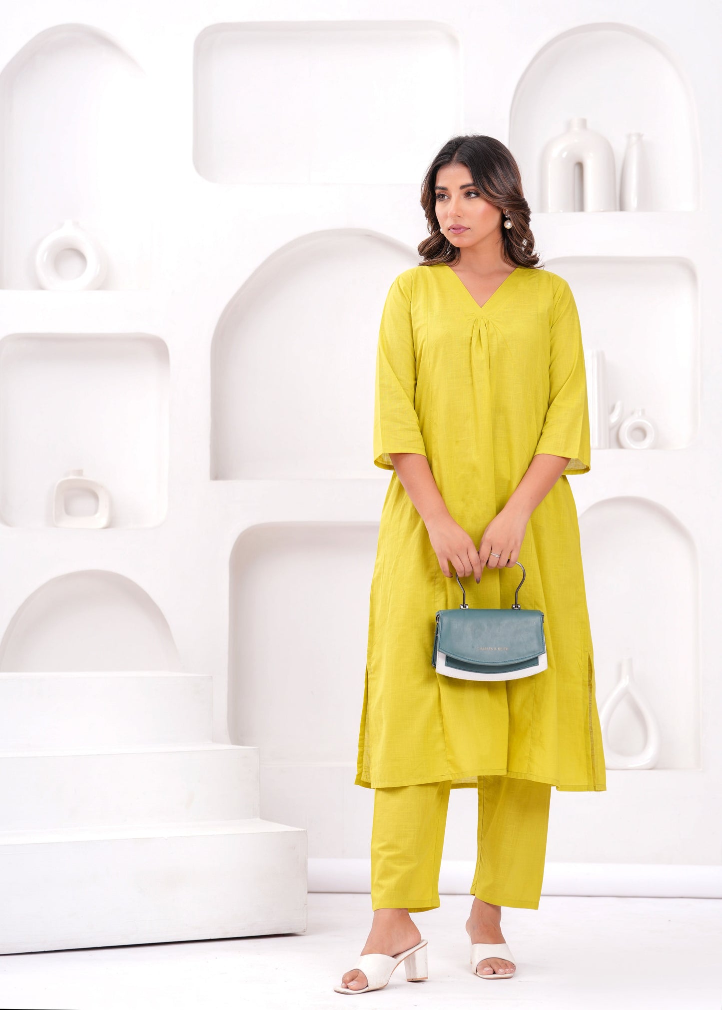 Solid Pure Cotton Cord Set