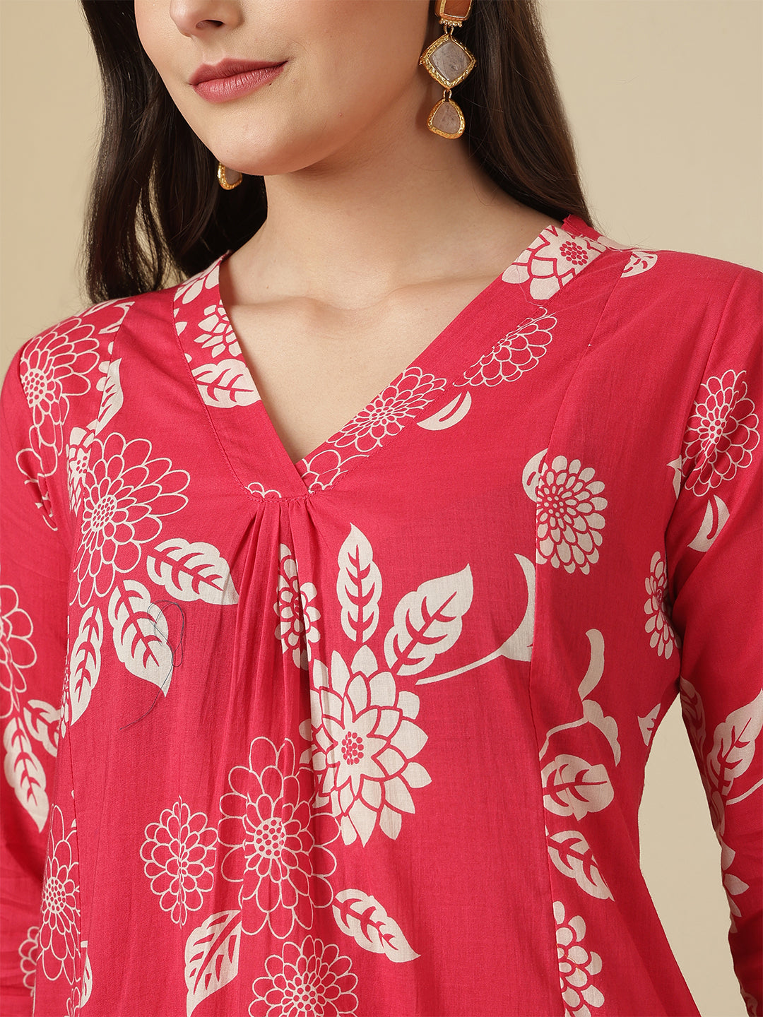 Pink Printed Co-Ord Set