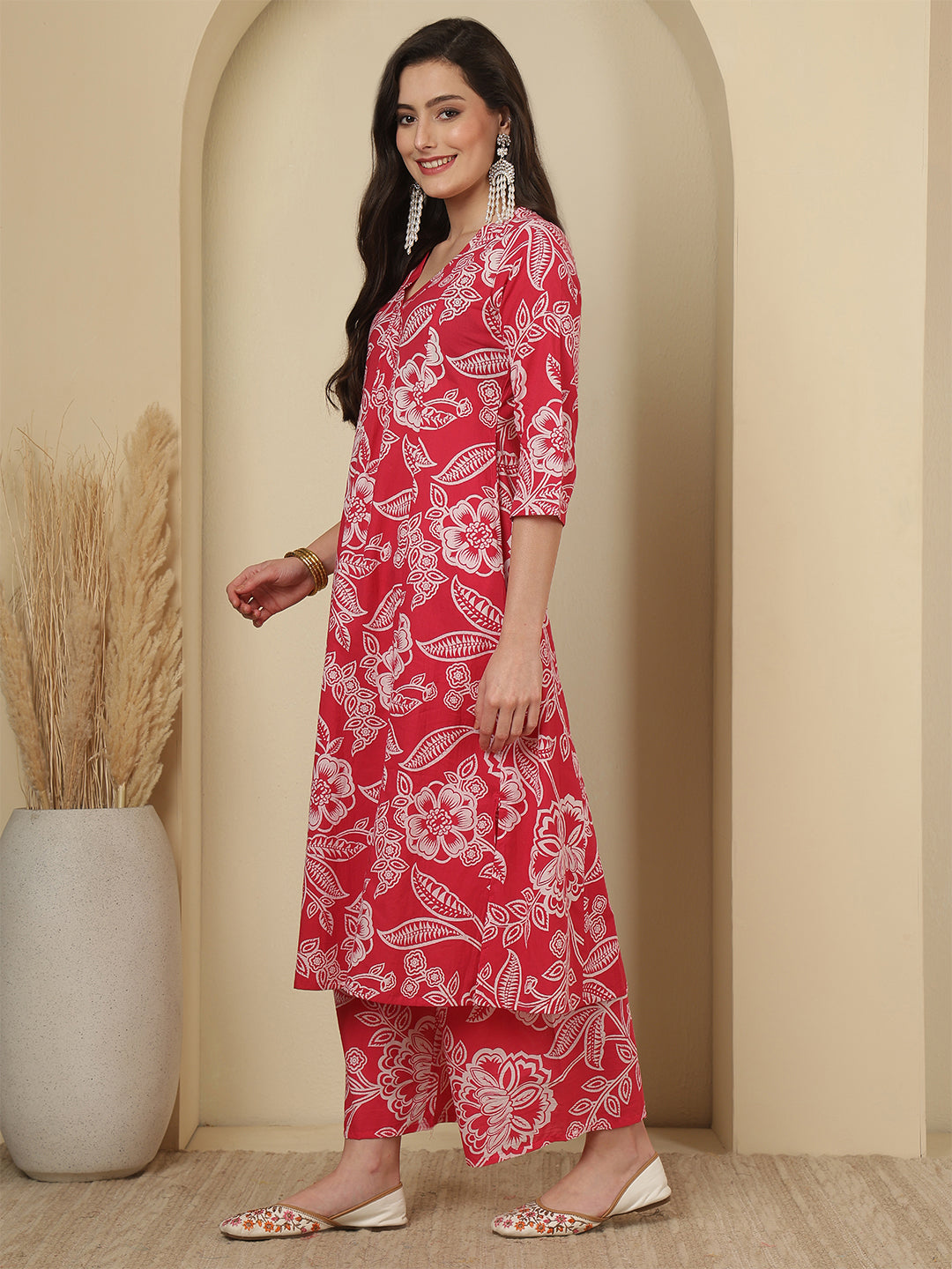 Pink Printed Co-Ord Set