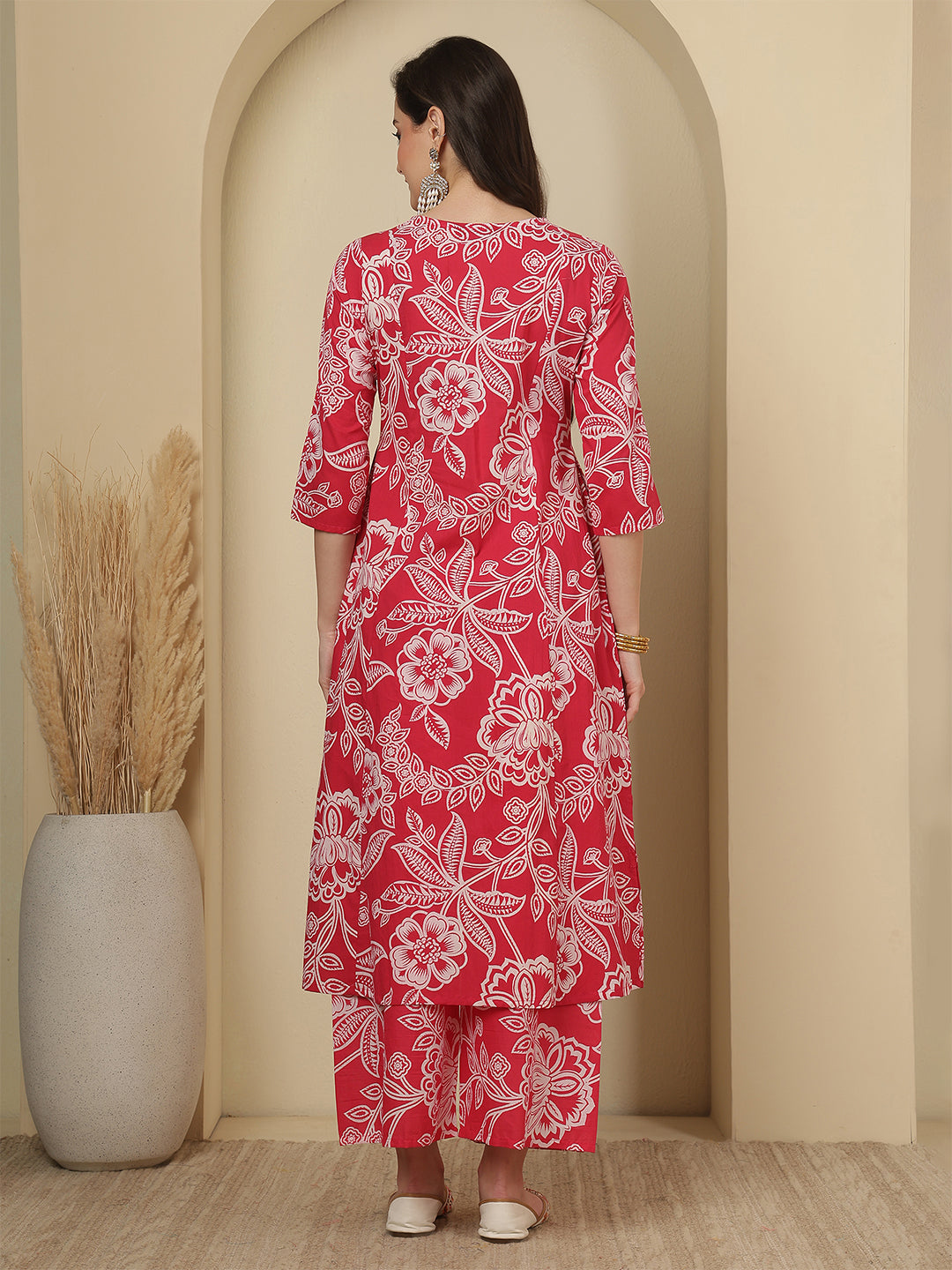 Pink Printed Co-Ord Set