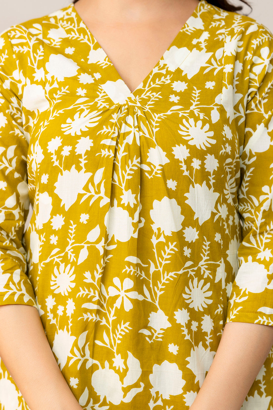 Yellow Printed Co-Ord Set