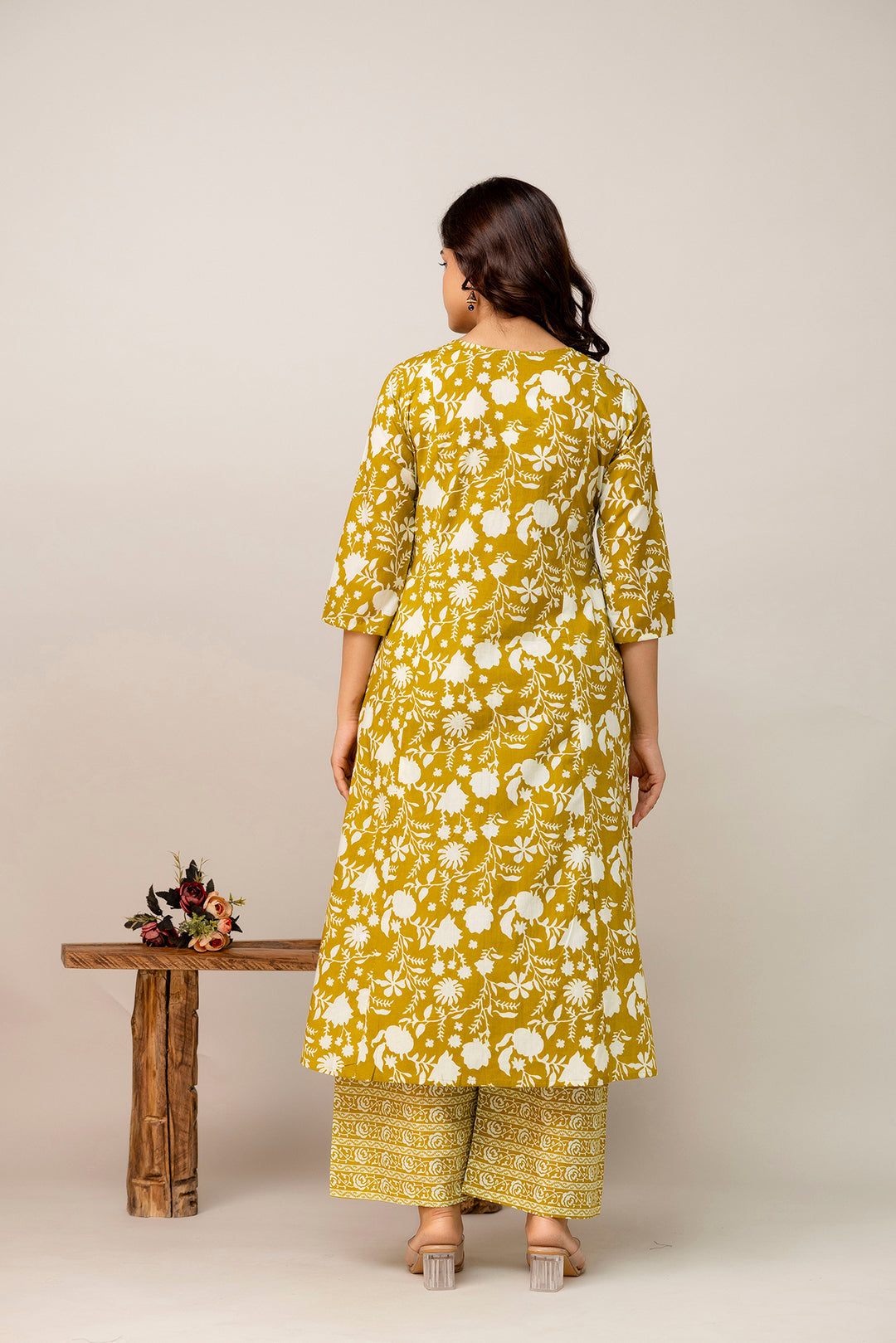 Yellow Printed Co-Ord Set