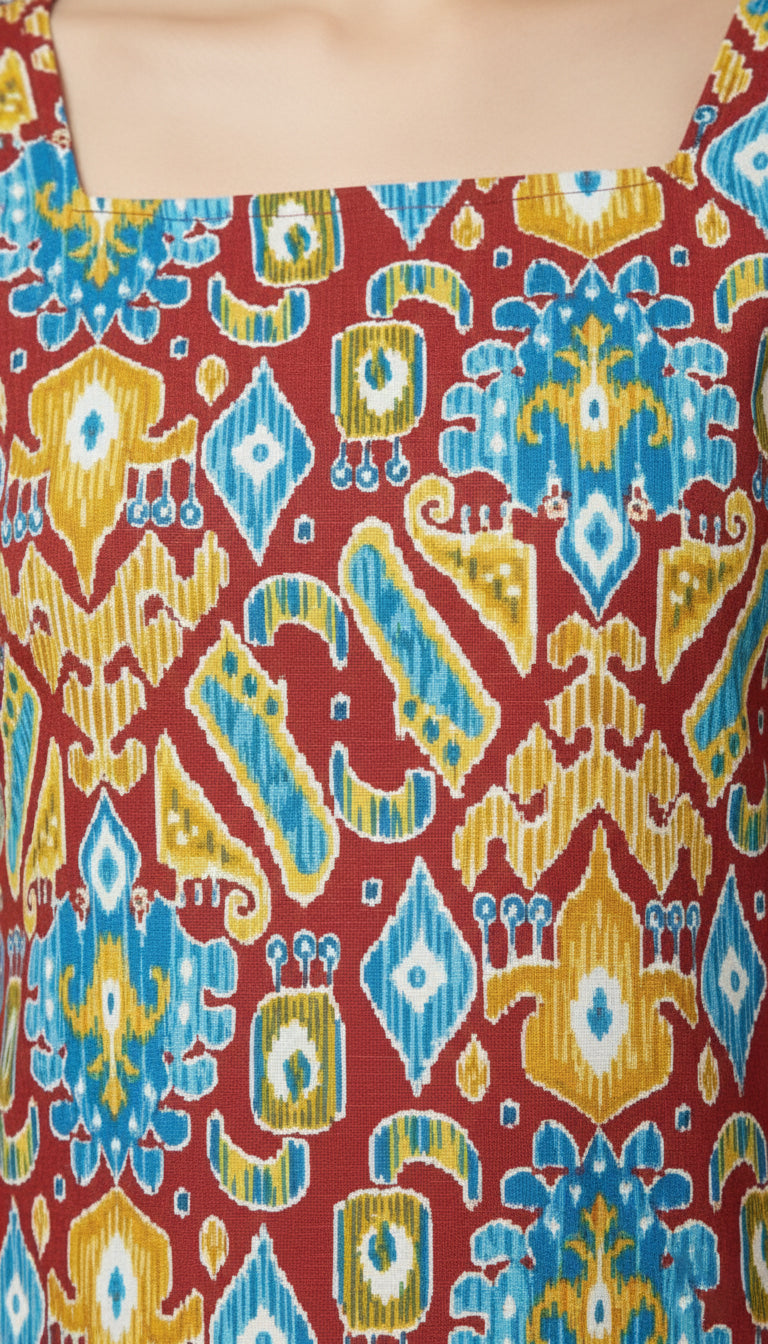 Women Printed Straight Tunic