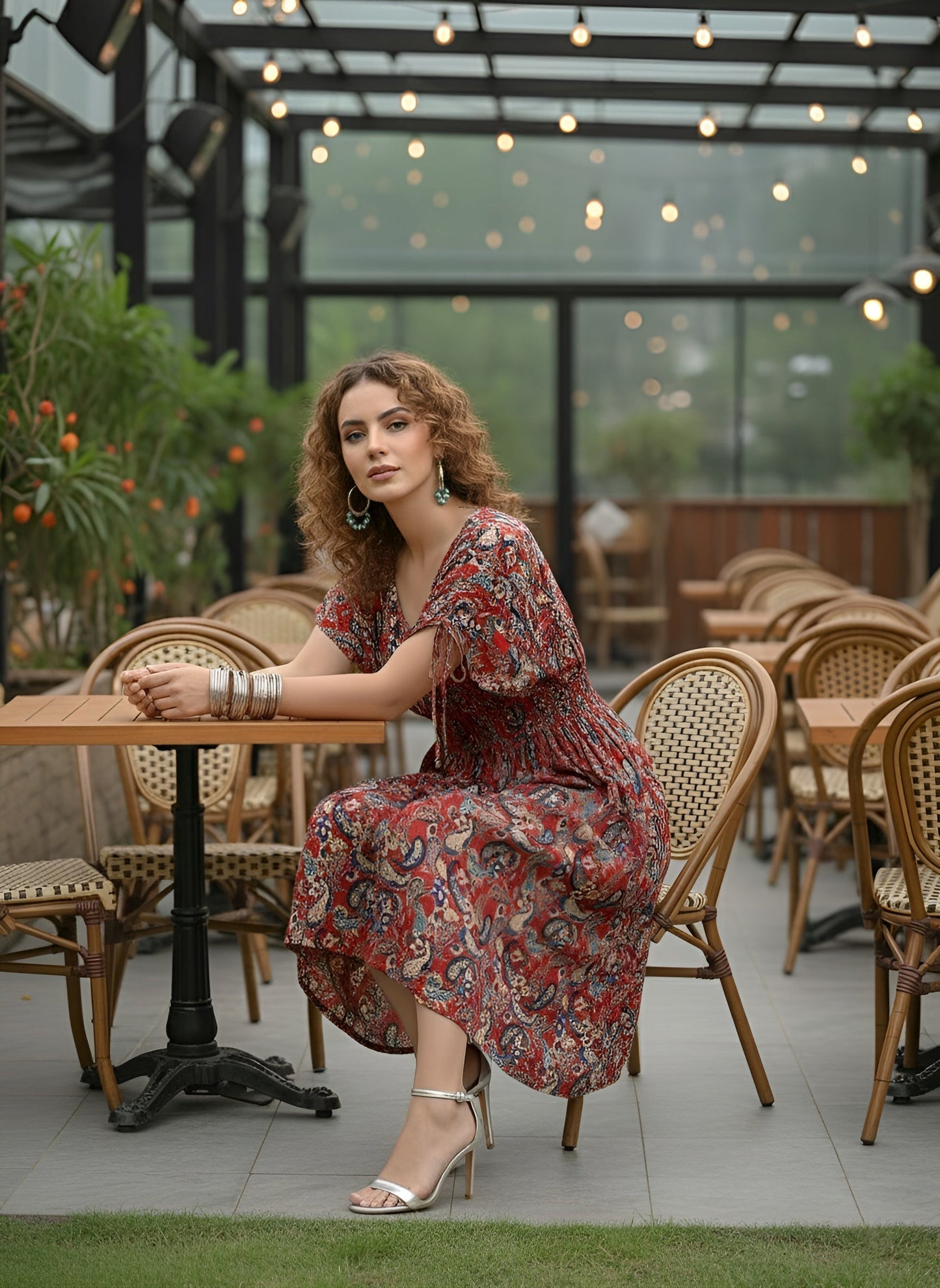 Floral Printed Dress for Women